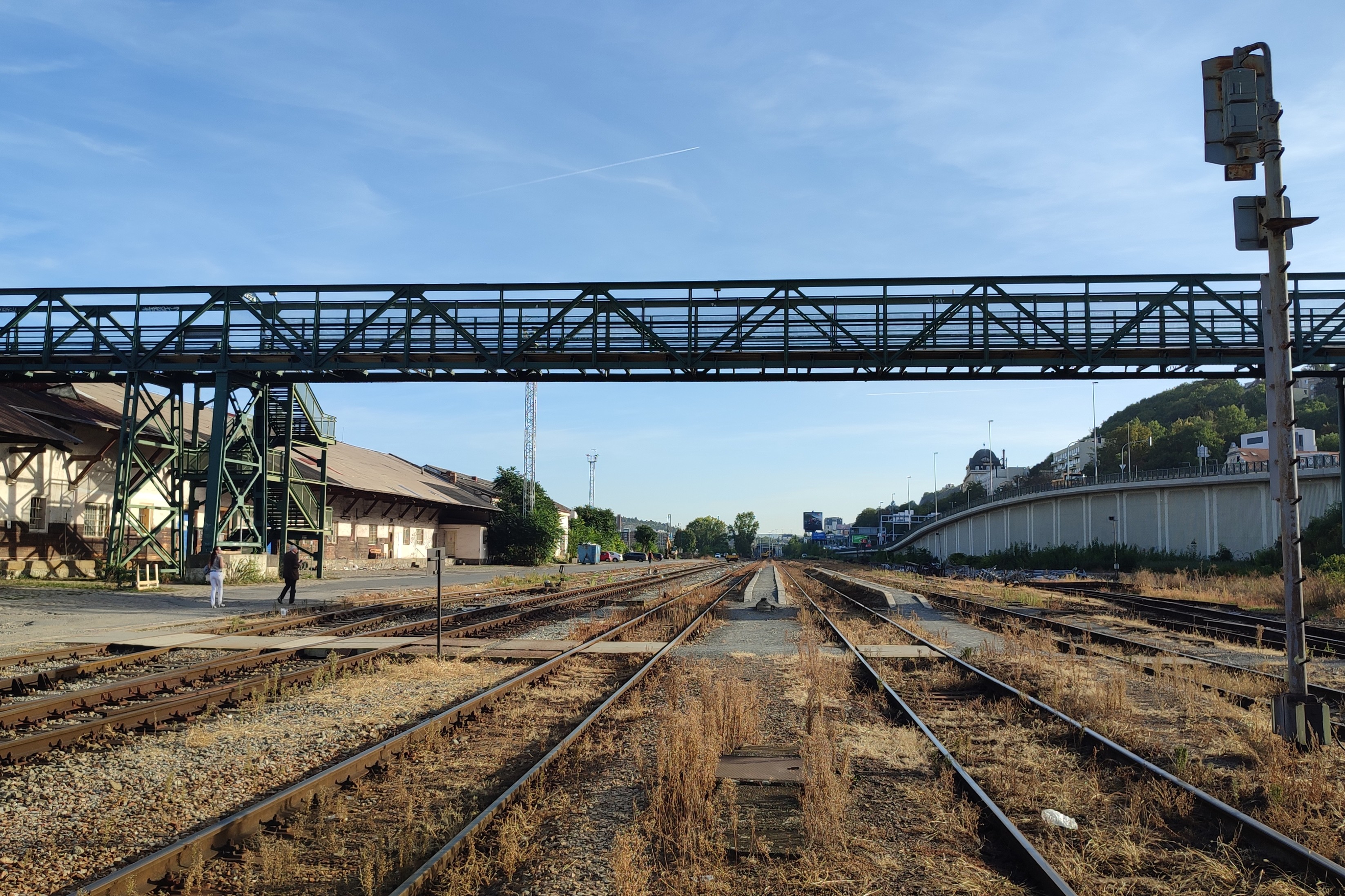 Fotografie lokality Smíchov severní nástupiště