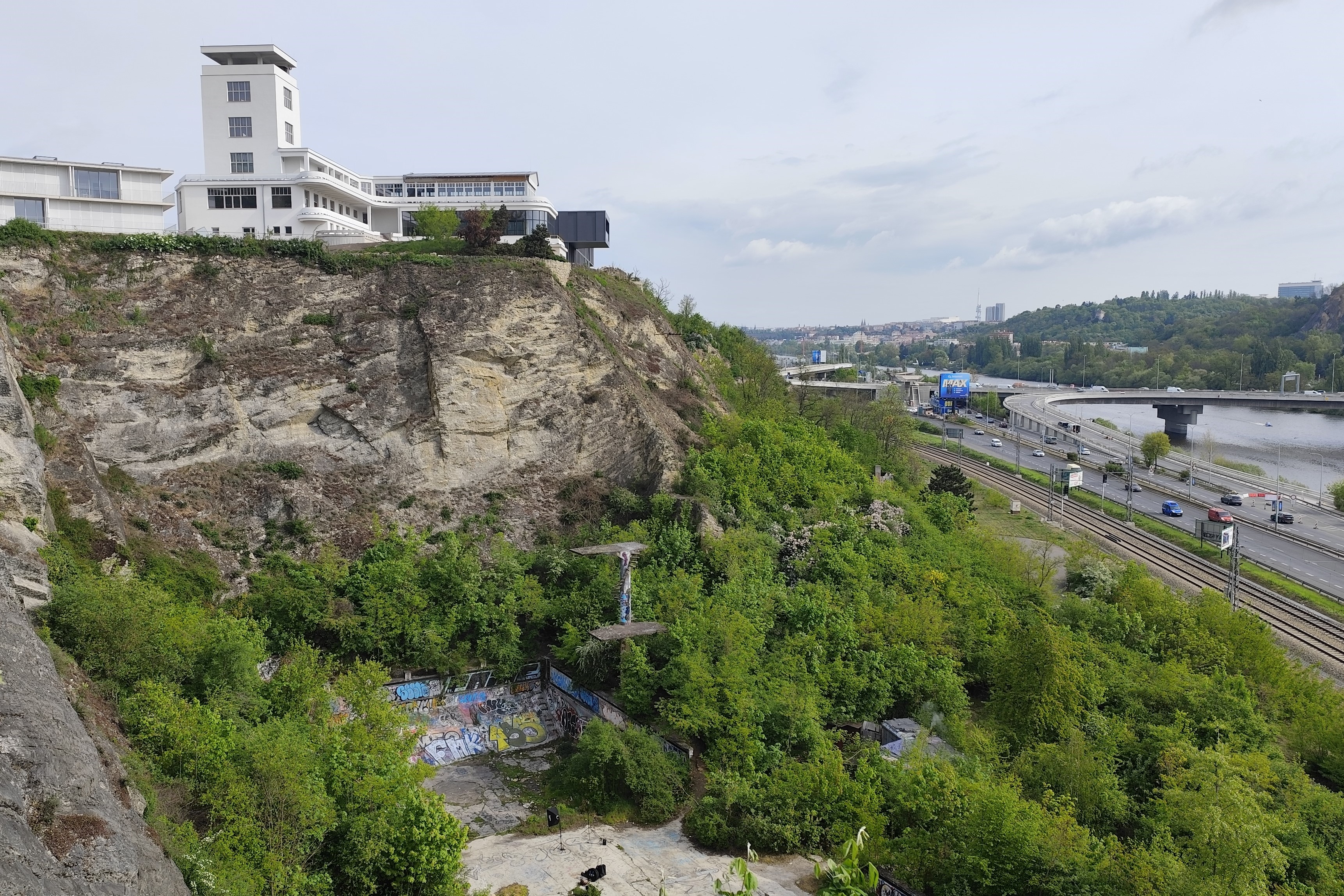 Fotografie lokality Barrandovské koupaliště